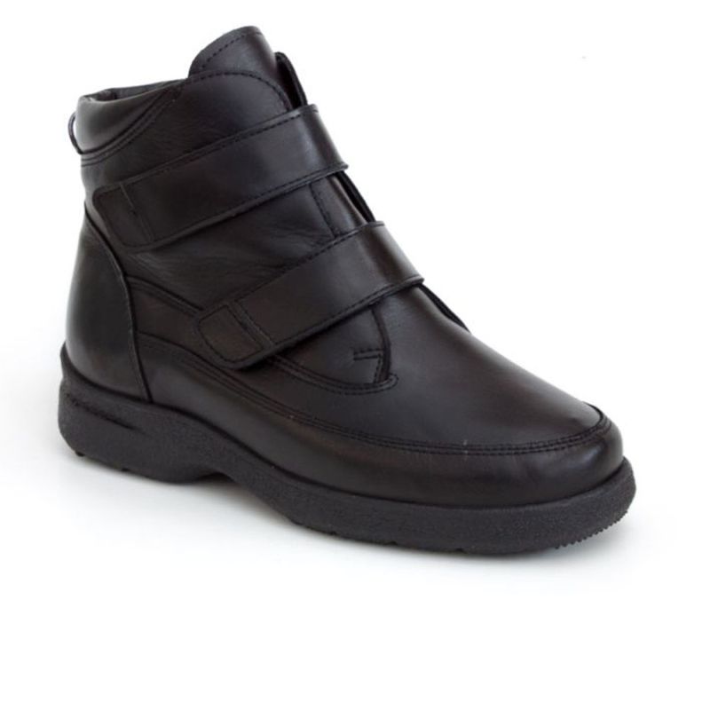 TopMan Ajavat Kängor med bred läst 44050 svart