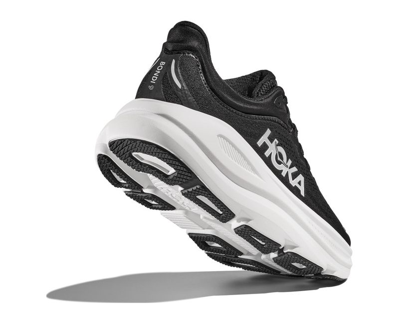 Hoka M Bondi 9 Wide Black/White
