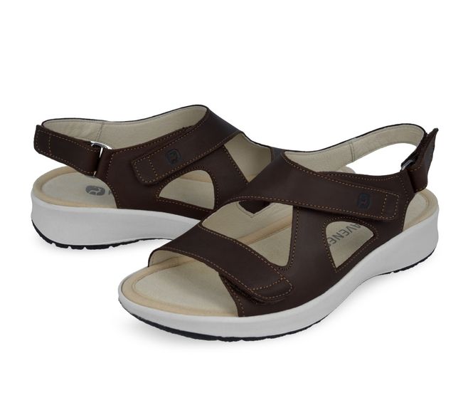 Huvudbild Klaveness Thea Sandal Dark Brown
